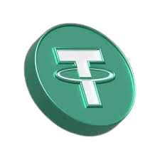 Tether USDT 3D Logo